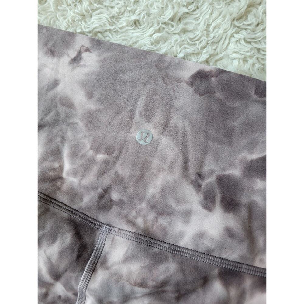 Lululemon Align High-Rise Pant 25" Diamond Dye Mink Bery Lunar Rock Shadow Sz 20 - Picture 7 of 9
